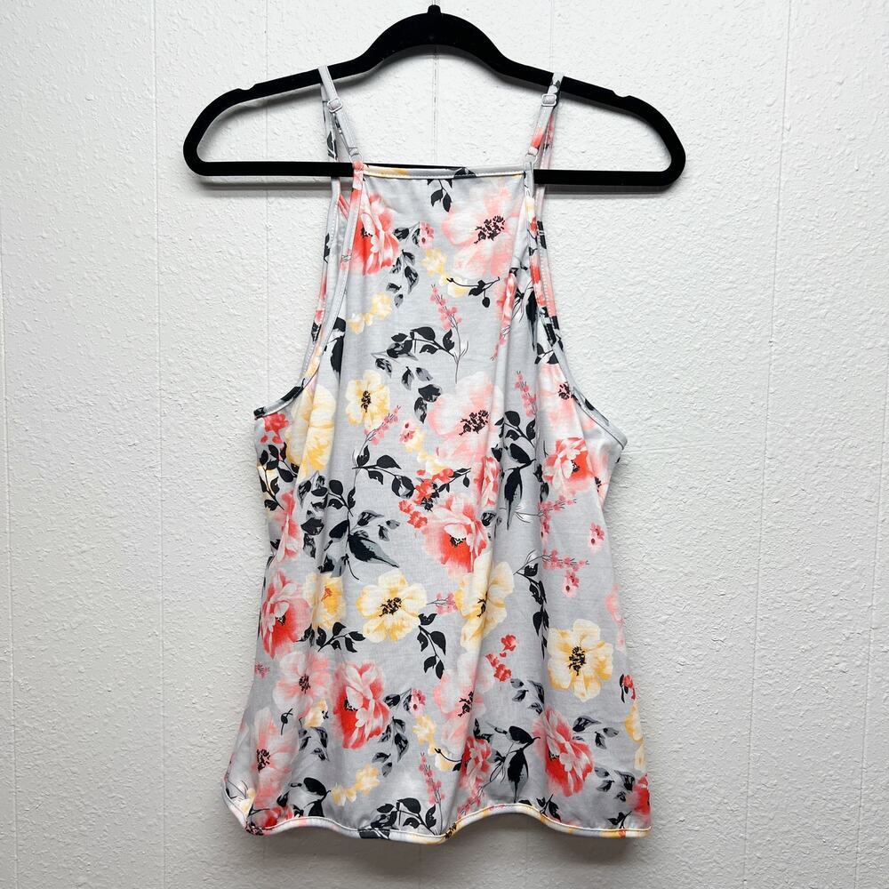 Womens Babydoll Top XL Floral Beach Gardencore Cottagecore Festival Colorful - Picture 6 of 13